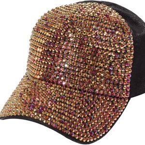 Womens Rhinestone Hat